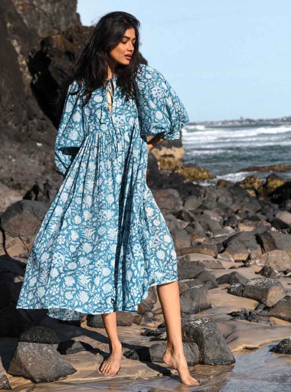 Jennifer Eckles Dress | Floral Maxi Dress