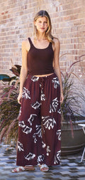 Boho Australia | Burton Pants - Brown Floral