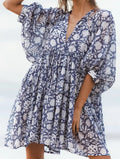 Salt & Sand | Floral Viscose Summer Beach Dress