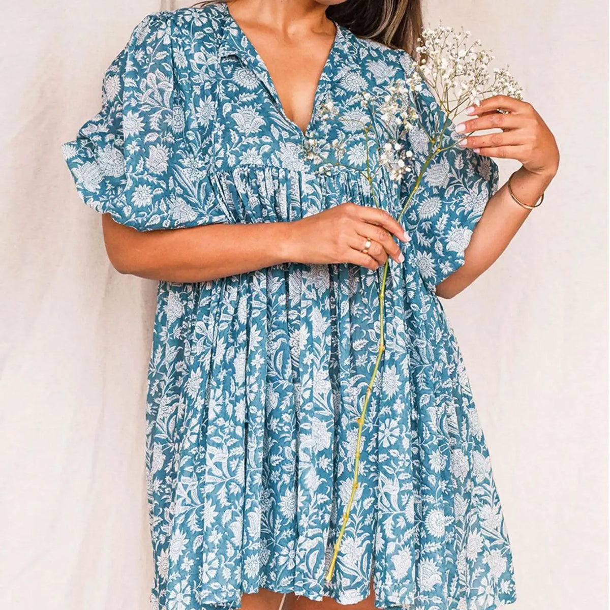 Salt & Sand | Floral Viscose Summer Beach Dress