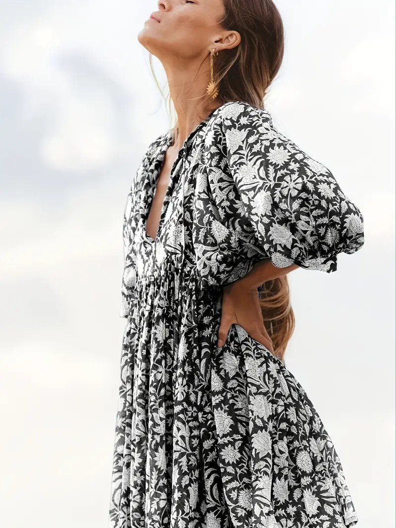 Jennifer Eckles Dress | Floral Maxi Dress