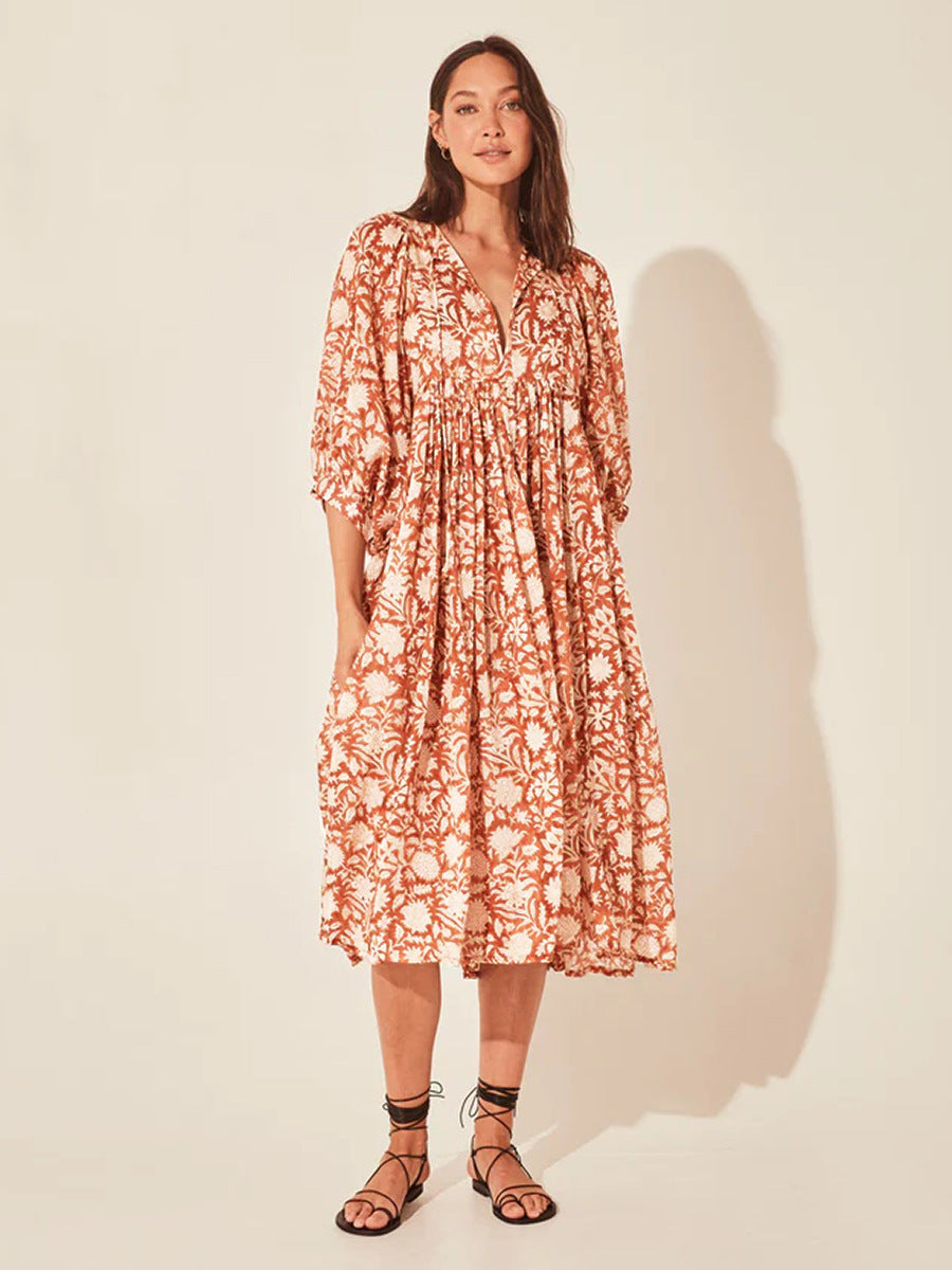 Jennifer Eckles Dress | Floral Maxi Dress