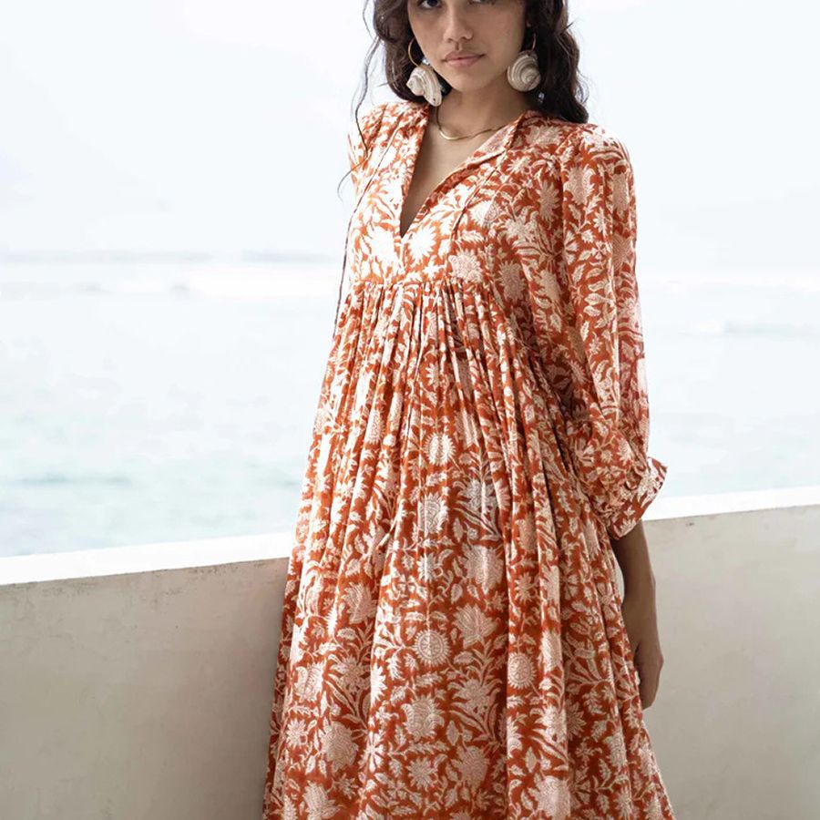 Jennifer Eckles Dress | Floral Maxi Dress