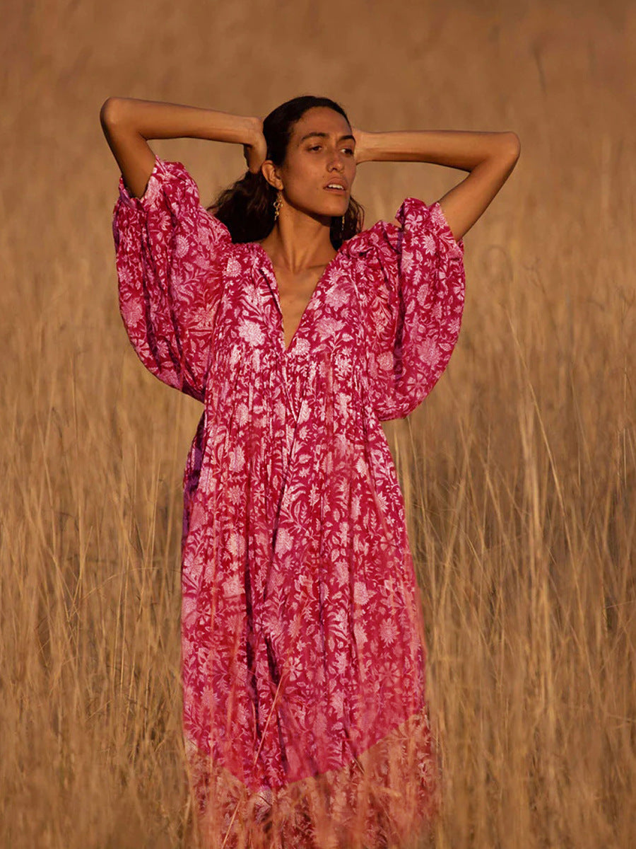 Jennifer Eckles Dress | Floral Maxi Dress