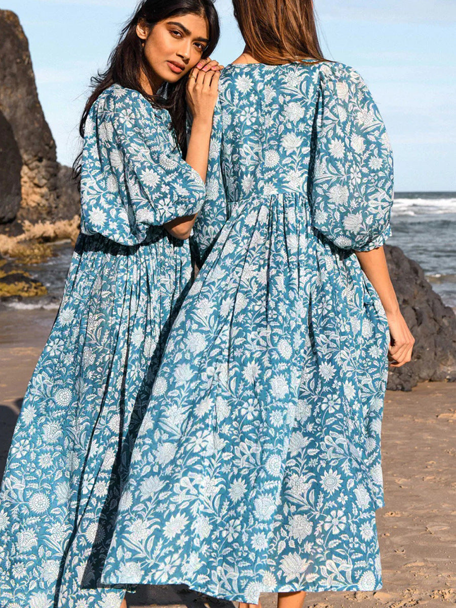 Jennifer Eckles Dress | Floral Maxi Dress