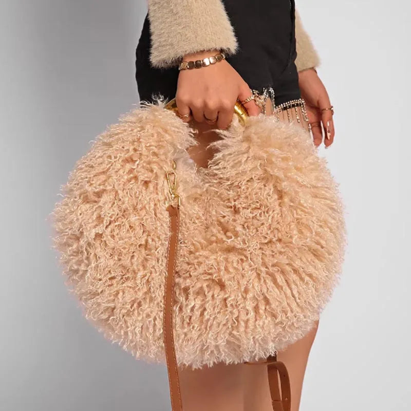 Funky Fluff | Faux Wool Handbag