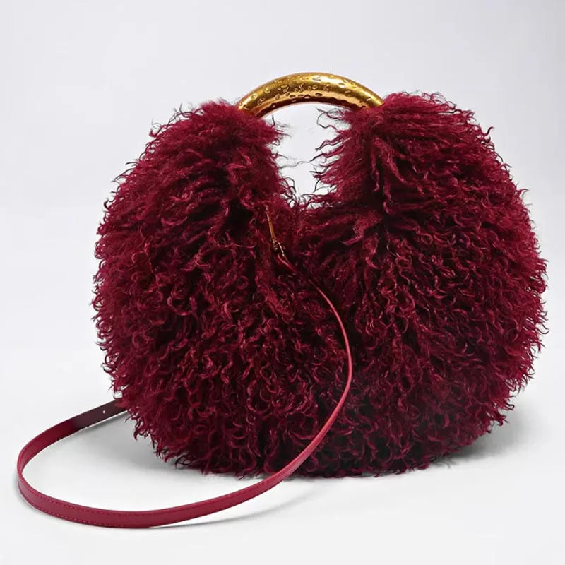 Funky Fluff | Faux Wool Handbag