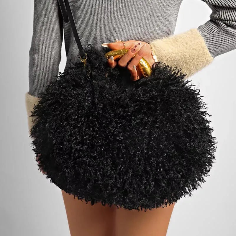 Funky Fluff | Faux Wool Handbag