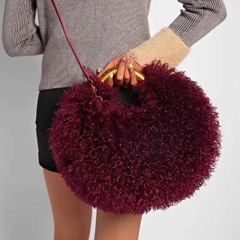 Funky Fluff | Faux Wool Handbag