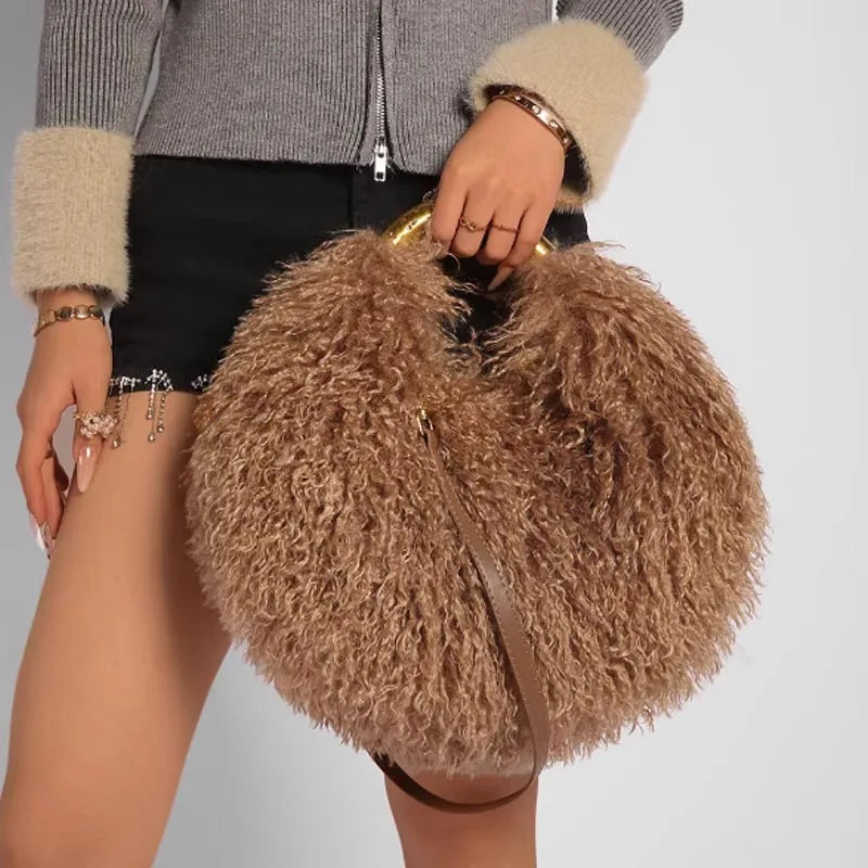 Funky Fluff | Faux Wool Handbag