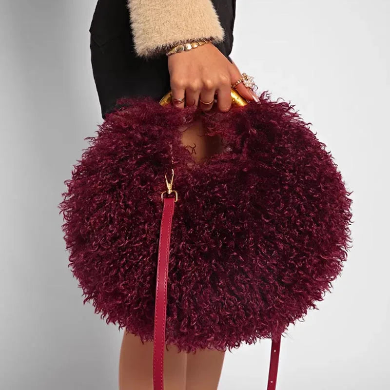 Funky Fluff | Faux Wool Handbag