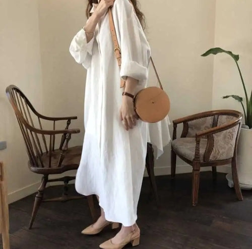 The Harper | Cotton Shirt Dress