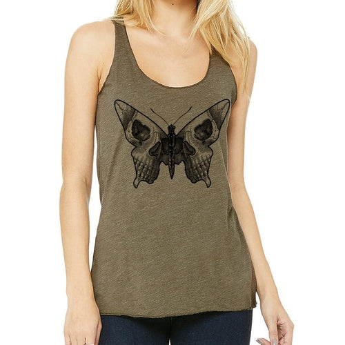 Butterfly Skull Tank